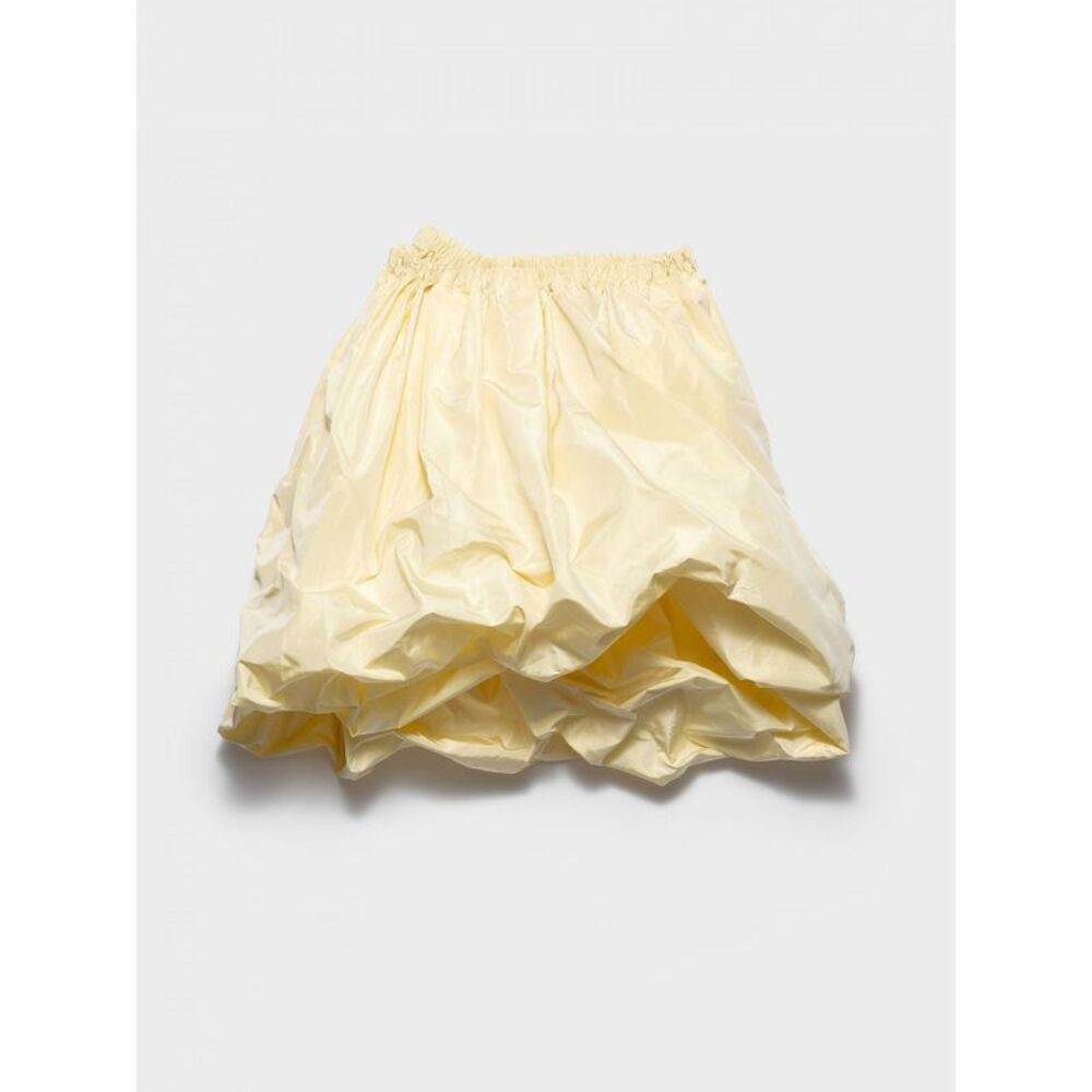 Prada Skirt Woman Yellow Cream
